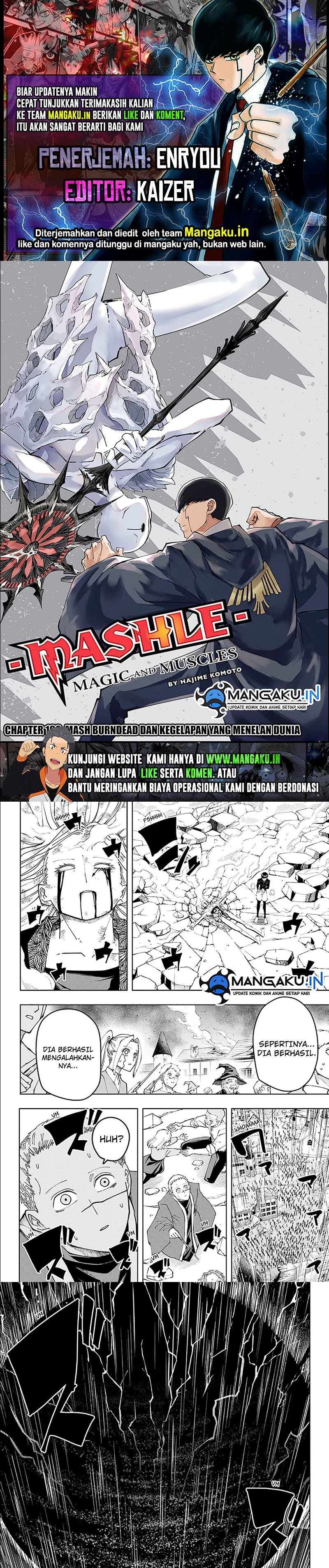 Mashle: Magic and Muscles chapter 160